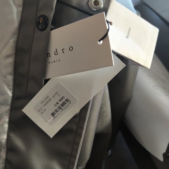 Yankee Grey Bomber Jacket - Picture 2 of 3